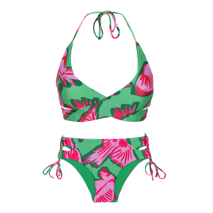 Product Front: Rio De Sol Ensemble Set Parrots Kate Madrid