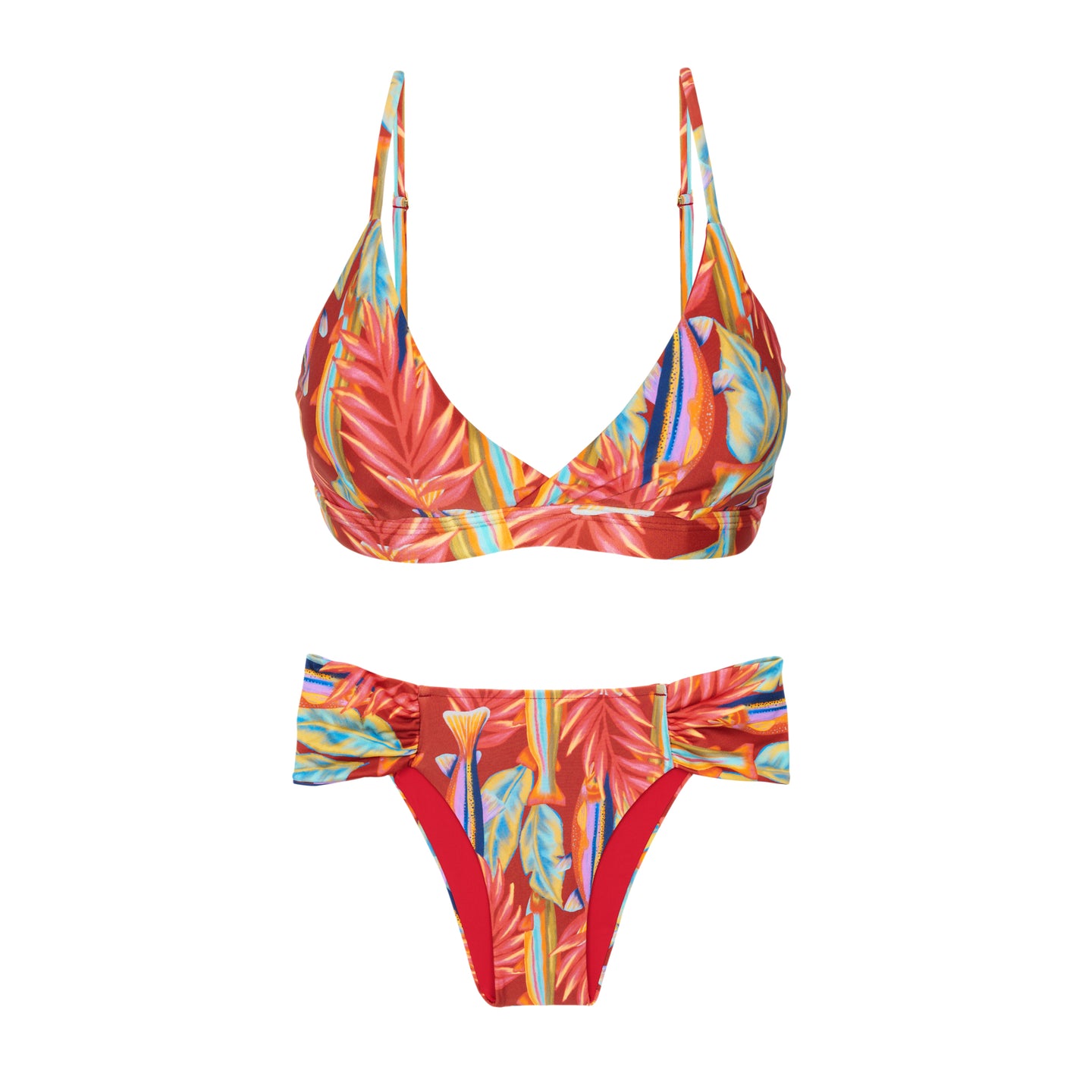 Product Front: Rio De Sol Ensemble Set Sea-Bloom Paola Baobi