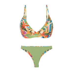 Product Back: Rio De Sol Ensemble Set Tropical Paola Mia