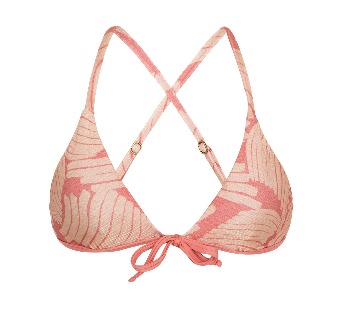 Product Front: Rio De Sol Haut Top Banana Rose Micro