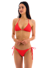 Charger l&#39;image dans la galerie, Model Front: Rio De Sol Haut Top Cotele-Tomate Tri-Inv
