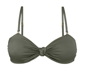 Product Front: Rio De Sol Haut Top Croco Bandeau-Joy