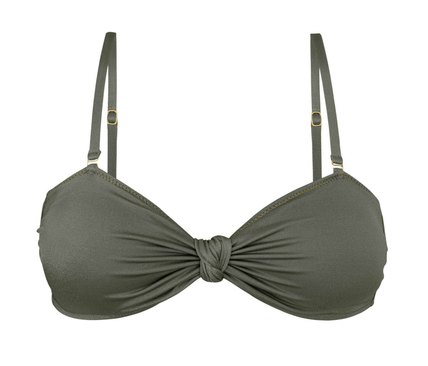 Product Front: Rio De Sol Haut Top Croco Bandeau-Joy
