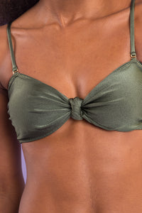 Image 08: Rio De Sol Haut Top Croco Bandeau-Joy