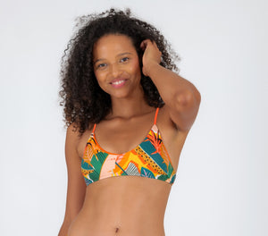 Gallery: Rio De Sol Haut Top El-Arco Bralette-Orange