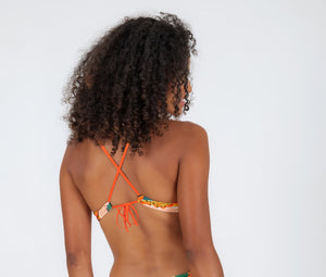 Image 07: Rio De Sol Haut Top El-Arco Bralette-Orange