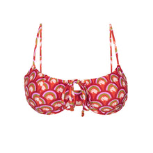 Charger l&#39;image dans la galerie, Product Front: Rio De Sol Haut Top Floral-Scales Balconet-Tie
