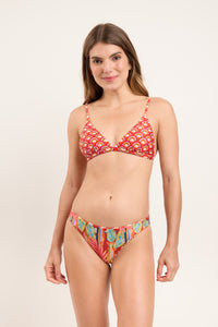 Image 08: Rio De Sol Haut Top Floral-Scales Tri-Fixo