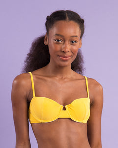 Image 10: Rio De Sol Haut Top Malibu-Yellow Balconet