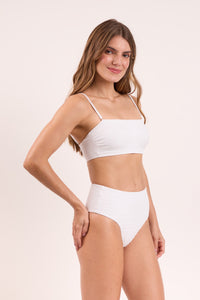Image 04: Rio De Sol Haut Top Memphis-White Bandeau-Reto