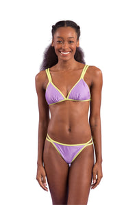 Model Front: Rio De Sol Haut Top Orchid Tri-Duo
