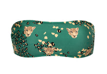 Charger l&#39;image dans la galerie, Product Front: Rio De Sol Haut Top Roar-Green Bandeau-Reto
