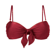 Charger l&#39;image dans la galerie, Product Front: Rio De Sol Haut Top Shimmer-Divino Bandeau-Knot
