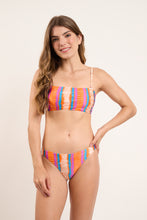 Charger l&#39;image dans la galerie, Model Front: Rio De Sol Haut Top Stripes Bandeau-Reto
