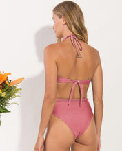 Charger l&#39;image dans la galerie, Set Shimmer-Confetti Twist Belted-High-Waist
